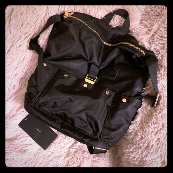 Zara Handbags - Zara Medium backpack, NWT!